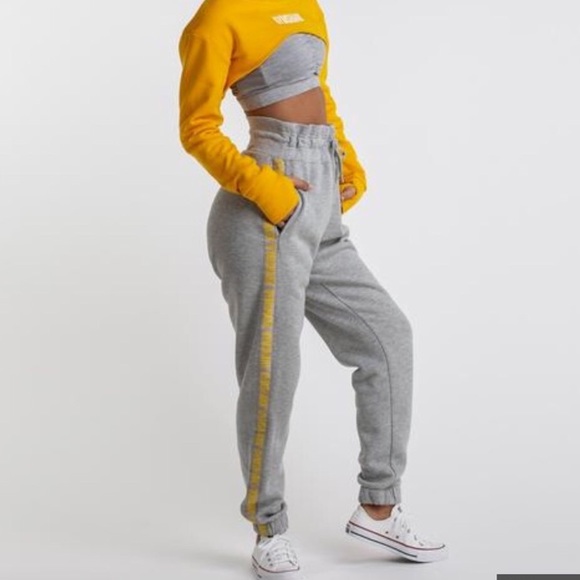 grey oversized joggers